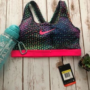 Nike multicolored sports bra